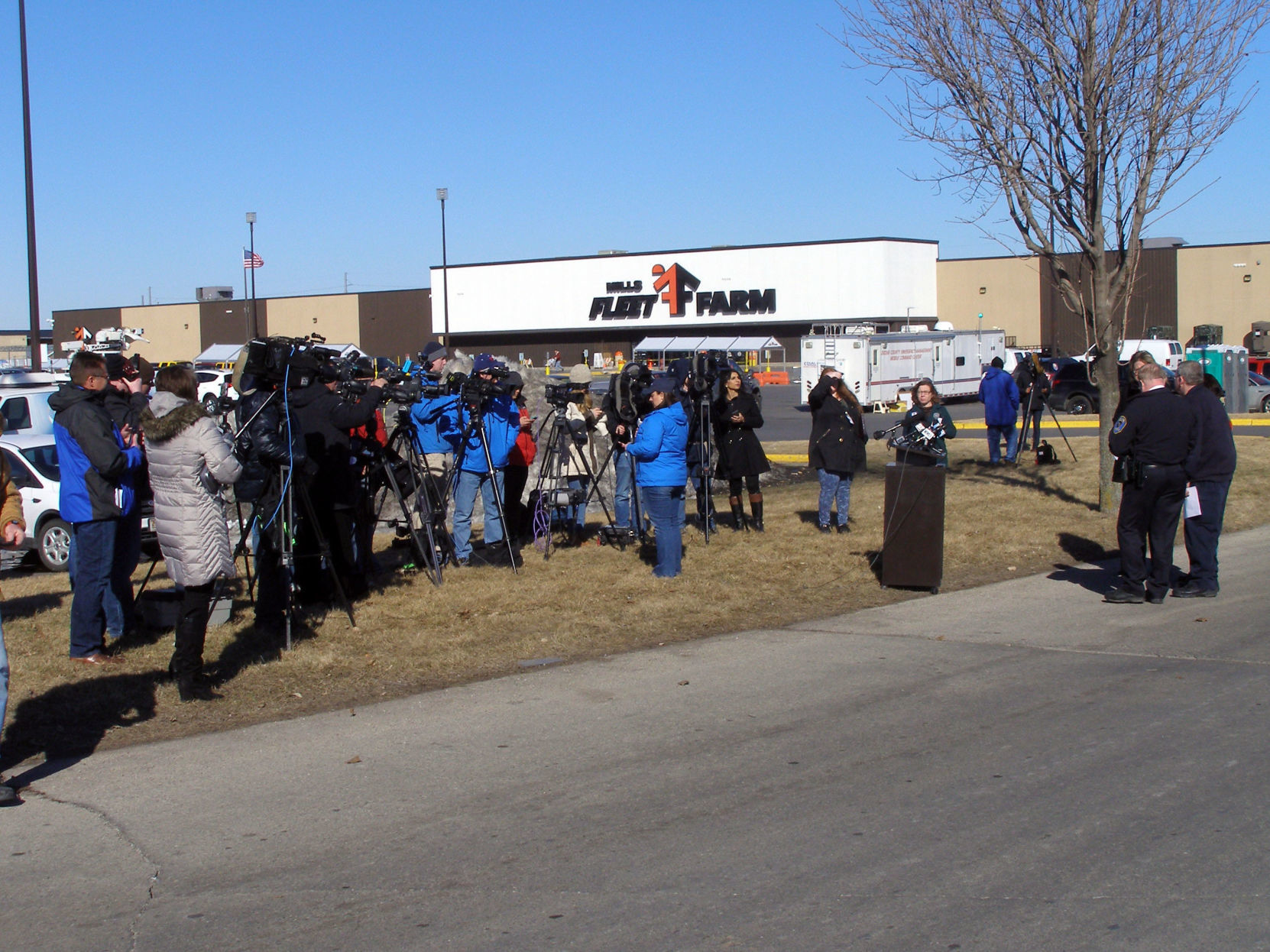 Investigation photos from 109 Knaup Drive explosion